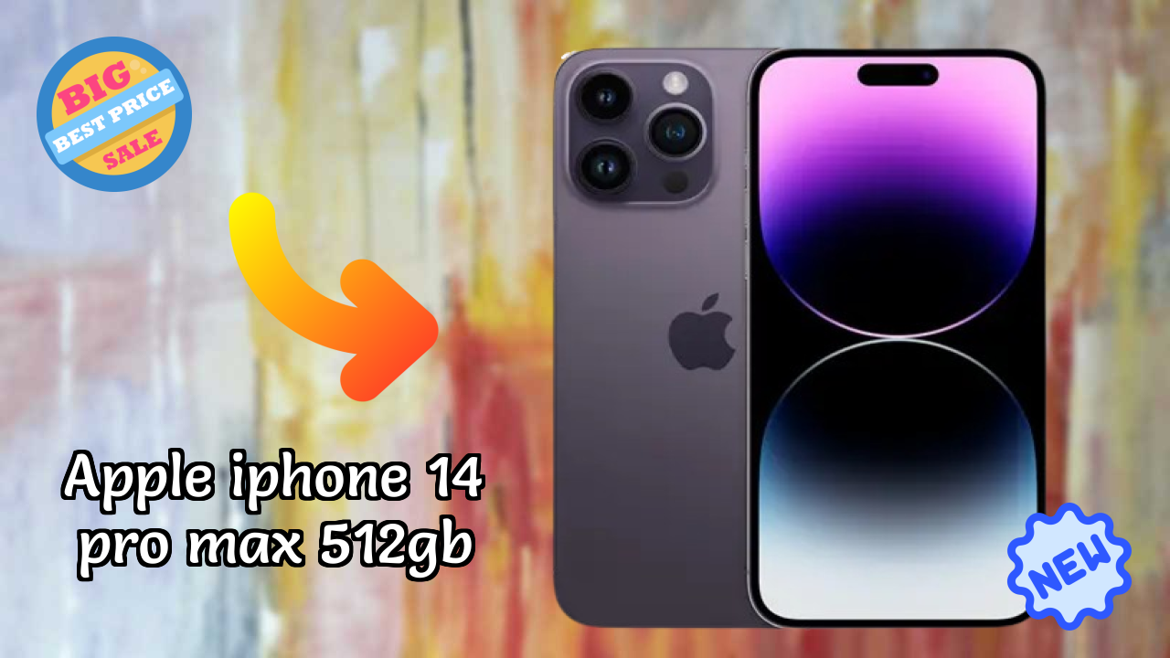Apple IPhone 14 Pro Max 512GB 2026: Camera and Long Life Bettry With Diifertnt Co