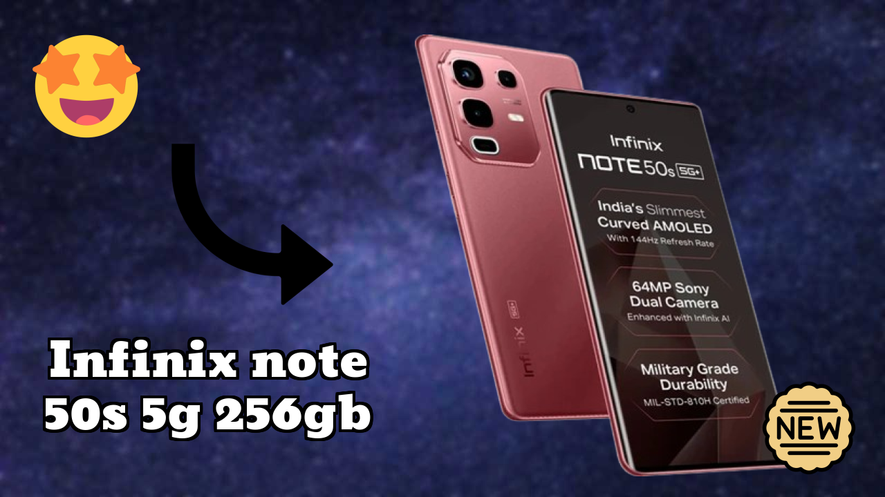 Infinix Note 50s 5G+ 256GB RAM Performance: 8 GB RAM Gaming Test