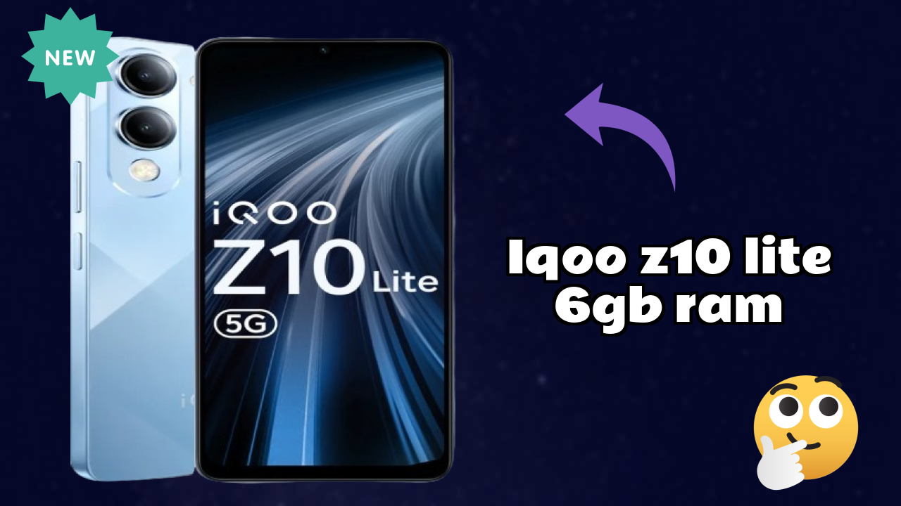 IQOO Z10 Lite 6GB RAM Price: ₹10,998 - Is It Worth Buying?
