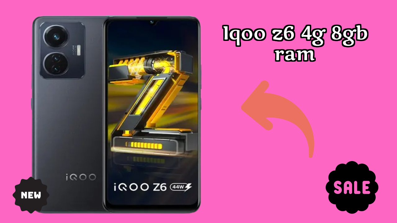IQOO Z6 4G 8GB RAM Display Quality: AMOLED Explained