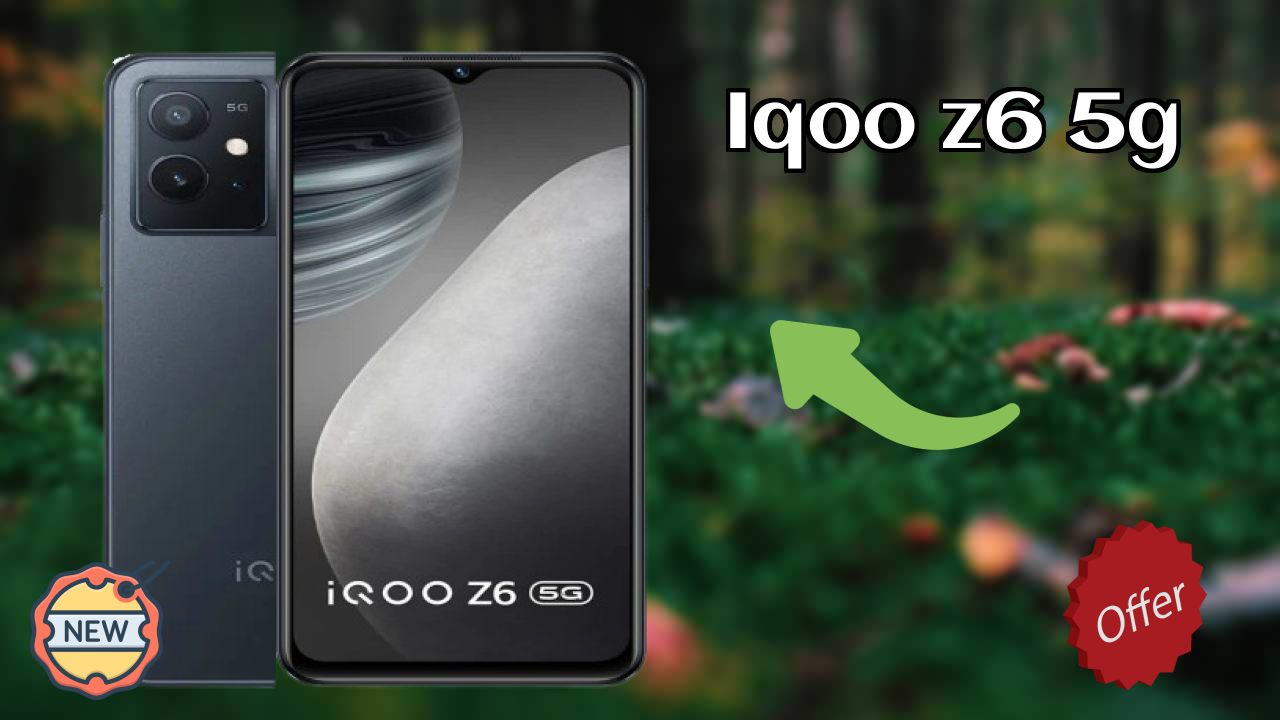 IQOO Z6 5G Battery Life: 5000 MAh Charging Speed