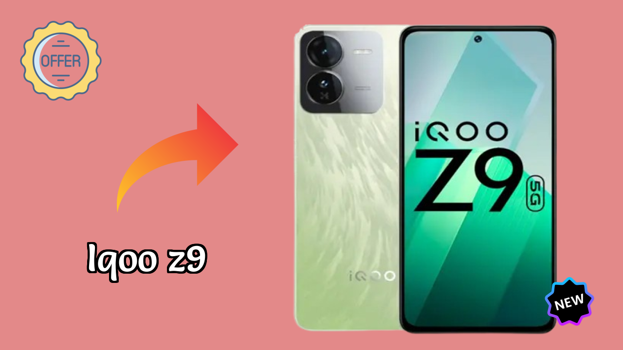 IQOO Z9 Display Technology: 6.67 Inches (16.94 Cm) Screen