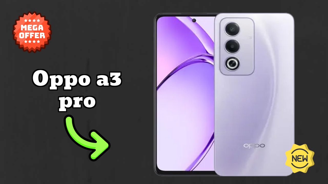OPPO A3 Pro Display Size: 6.67 Inches (16.94 Cm) Screen Test