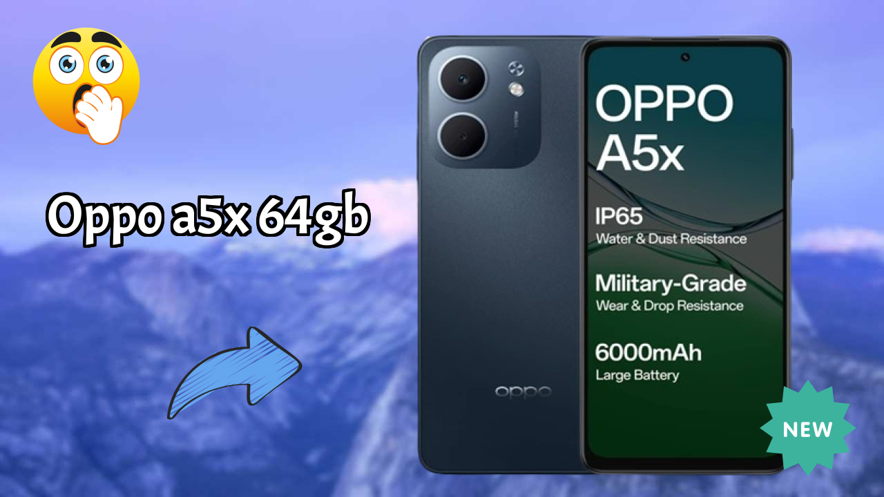OPPO A5x 64GB at ₹11,499 - Best Features & Specifications