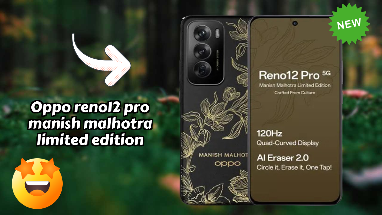OPPO Reno12 Pro Manish Malhotra Limited Edition Gaming Test: MediaTek Dimensity 7300 Energy Performance