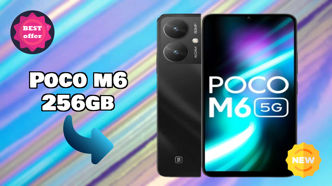 POCO M6 256GB Battery Life: 5000 MAh Real-World Test