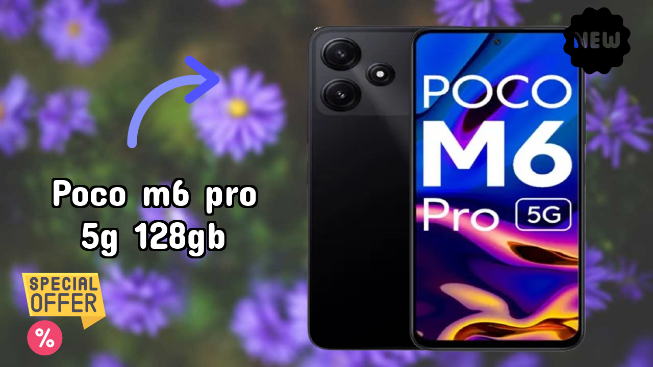 POCO M6 Pro 5G 128GB Display Review: IPS LCD Screen Size