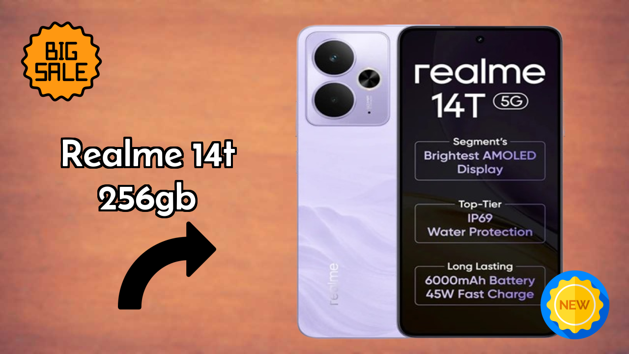 Realme 14T 256GB Display Technology: AMOLED Review