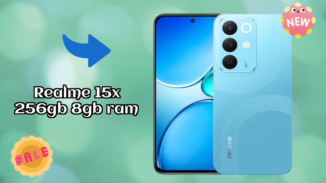 Realme 15x 256GB 8GB RAM at ₹19,999 - Best Deal Available