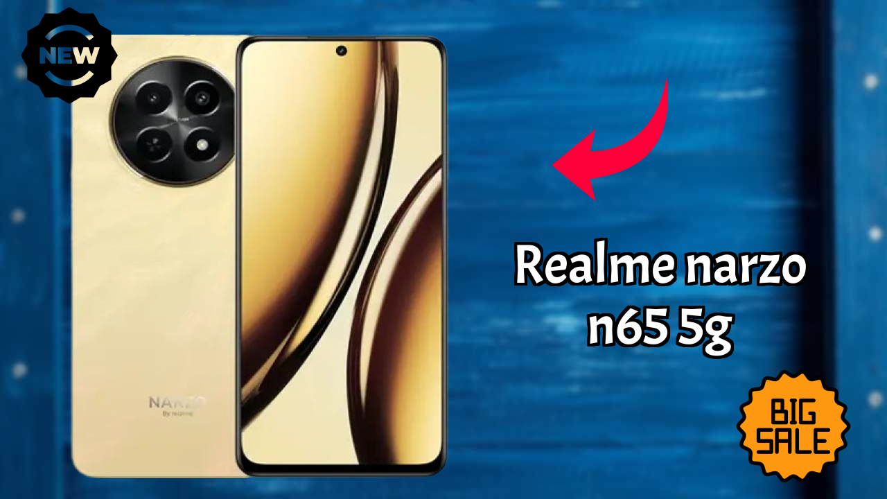 Realme Narzo N65 5G Display Analysis: 6.67 Inches (16.94 Cm) Screen