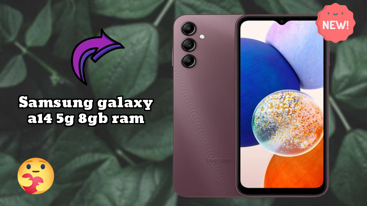 Samsung Samsung Galaxy A14 5G 8GB RAM - Best Camera Phone Under ₹16,999