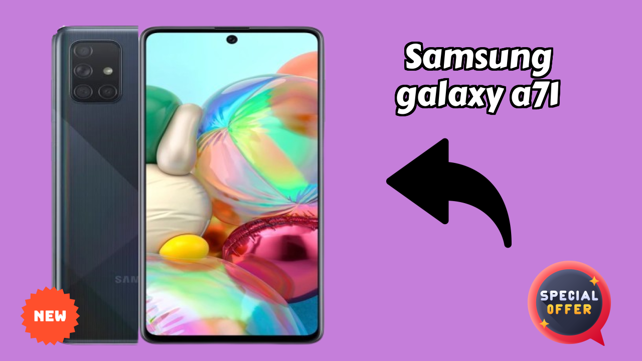 Samsung Galaxy A71 Display Technology: Super AMOLED Plus Quality