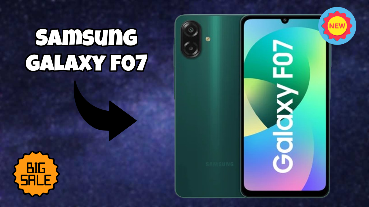 Samsung Galaxy F07 RAM Performance: 4 GB RAM Gaming Test