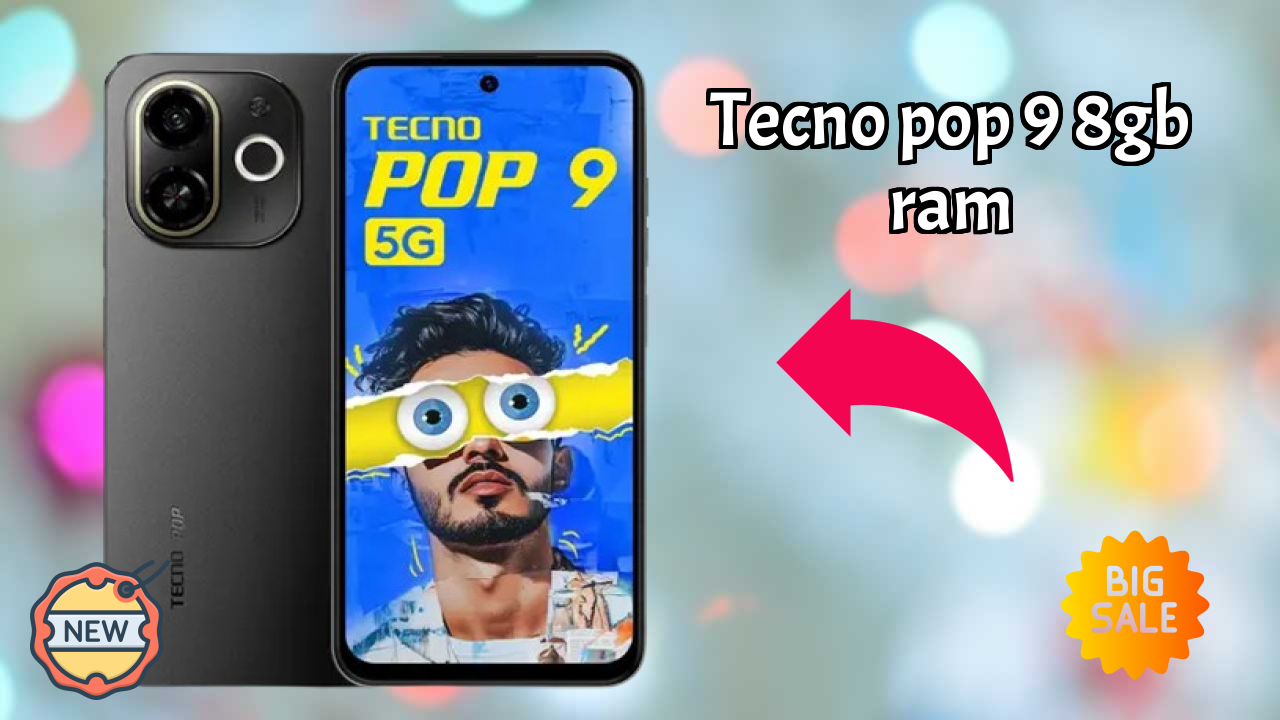 Tecno Pop 9 8GB RAM Display Review: IPS LCD Technology
