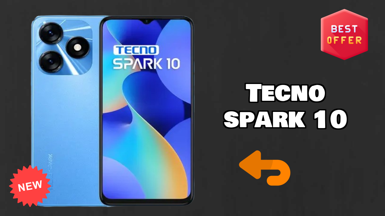 Tecno Spark 10 at ₹8,999 - Complete Review & Rating