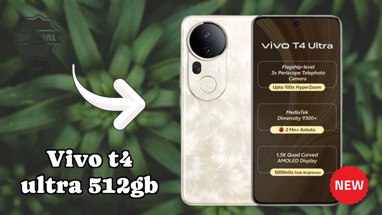 Vivo T4 Ultra 512GB at ₹39,999 - Everything About It