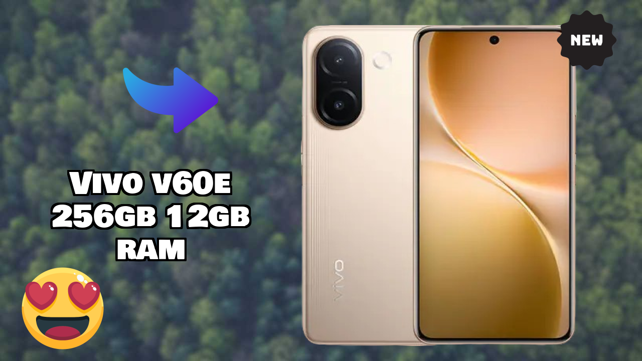 Vivo V60e 256GB 12GB RAM at ₹33,999 - Complete Specifications List