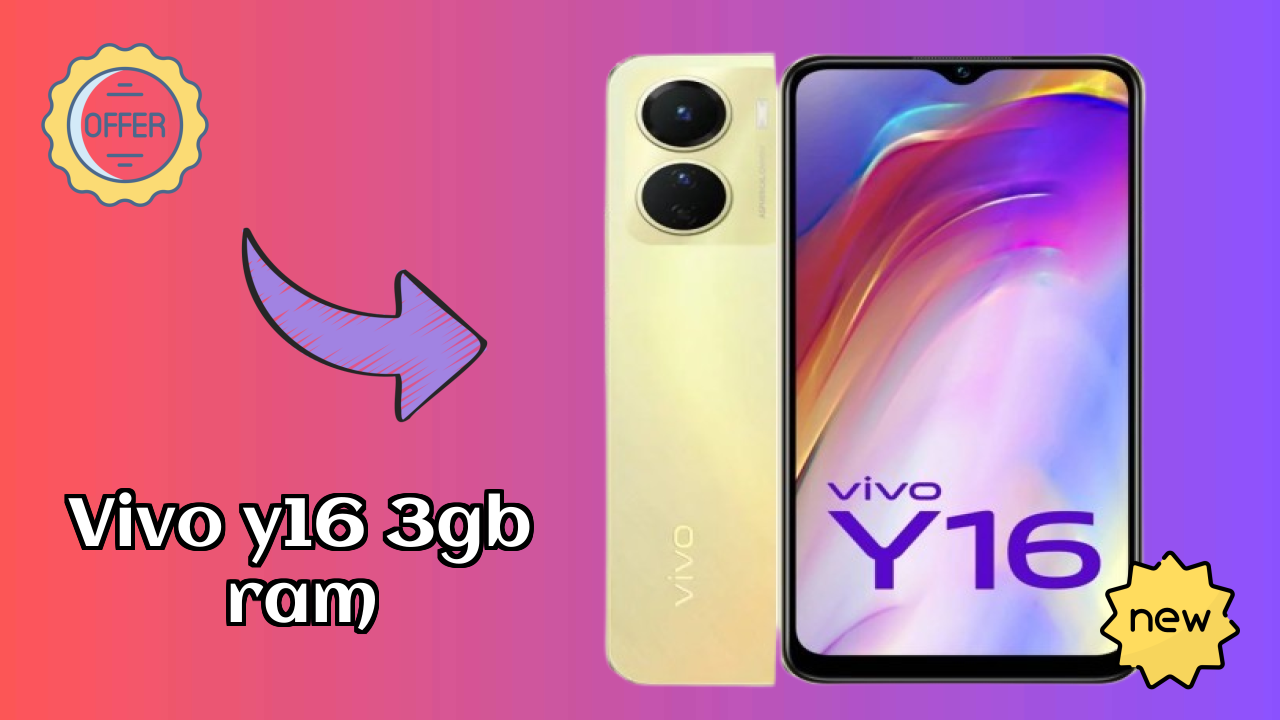 Vivo Y16 3GB RAM Display Analysis: 6.51 Inches (16.54 Cm) Quality