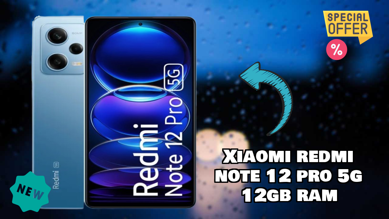 Xiaomi Redmi Note 12 Pro 5G 12GB RAM Display Technology: 6.67 Inches (16.94 Cm) Screen